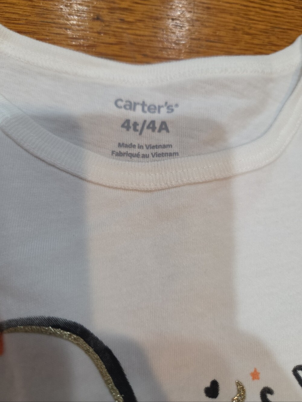 NWT Carter's Toddler Girl 2-Piece "Ghouls Rule" Halloween Set - Picture 4 of 5